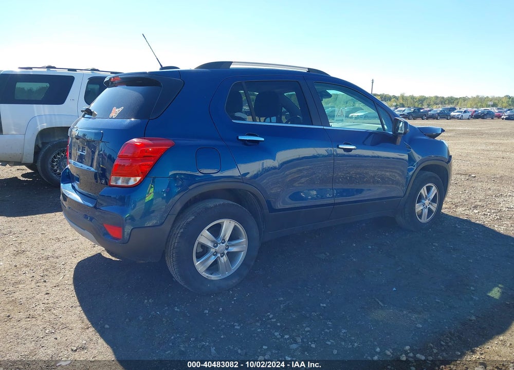 2019 CHEVROLET TRAX LT VIN: 3GNCJPSB4KL404501