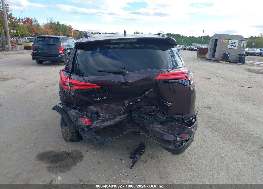 2017 TOYOTA RAV4 LIMITED VIN: 2T3DFREV3HW656547