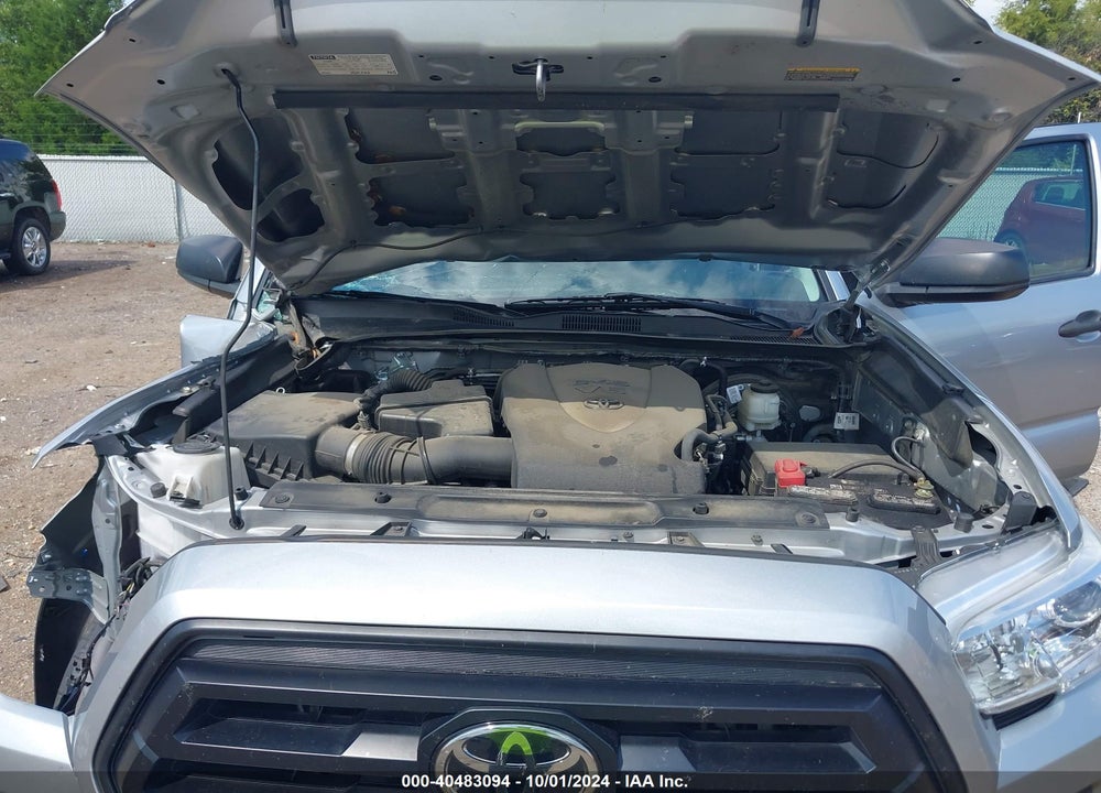 2022 TOYOTA TACOMA SR V6 VIN: 3TYRZ5CN3NT016865