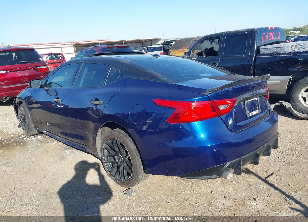 2016 NISSAN MAXIMA 3.5 PLATINUM VIN: 1N4AA6AP9GC380504