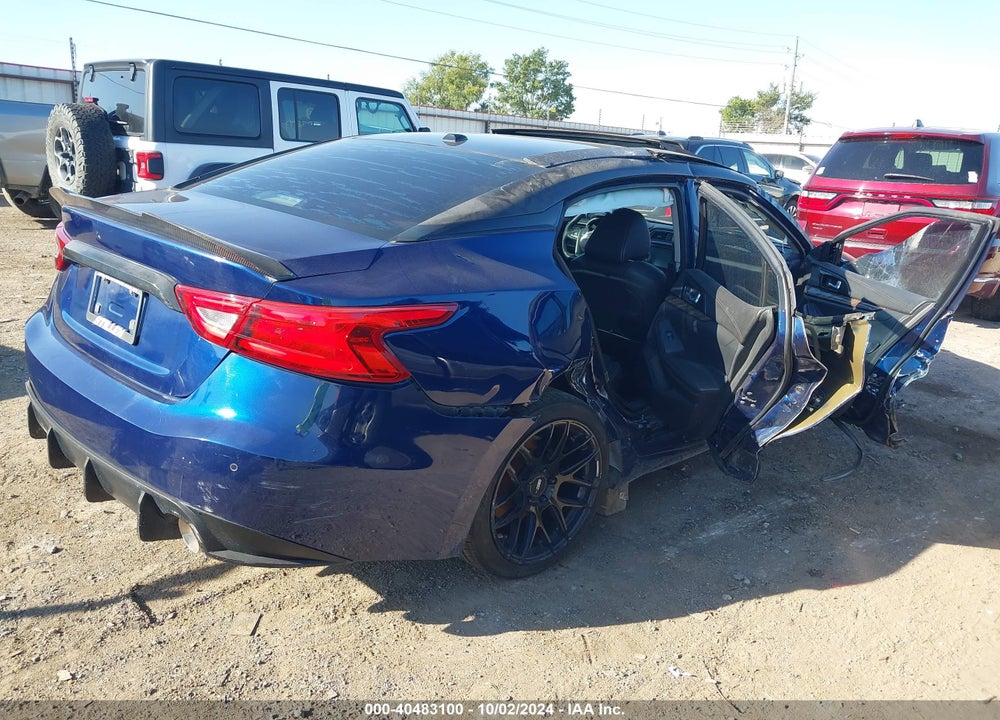 2016 NISSAN MAXIMA 3.5 PLATINUM VIN: 1N4AA6AP9GC380504