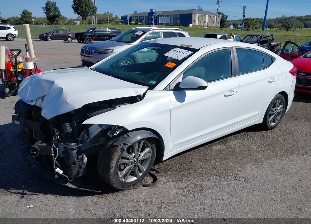 2018 HYUNDAI ELANTRA SEL VIN: 5NPD84LF1JH311877
