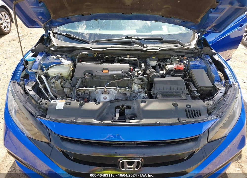 2019 HONDA CIVIC VIN: 19XFC2F81KE008600