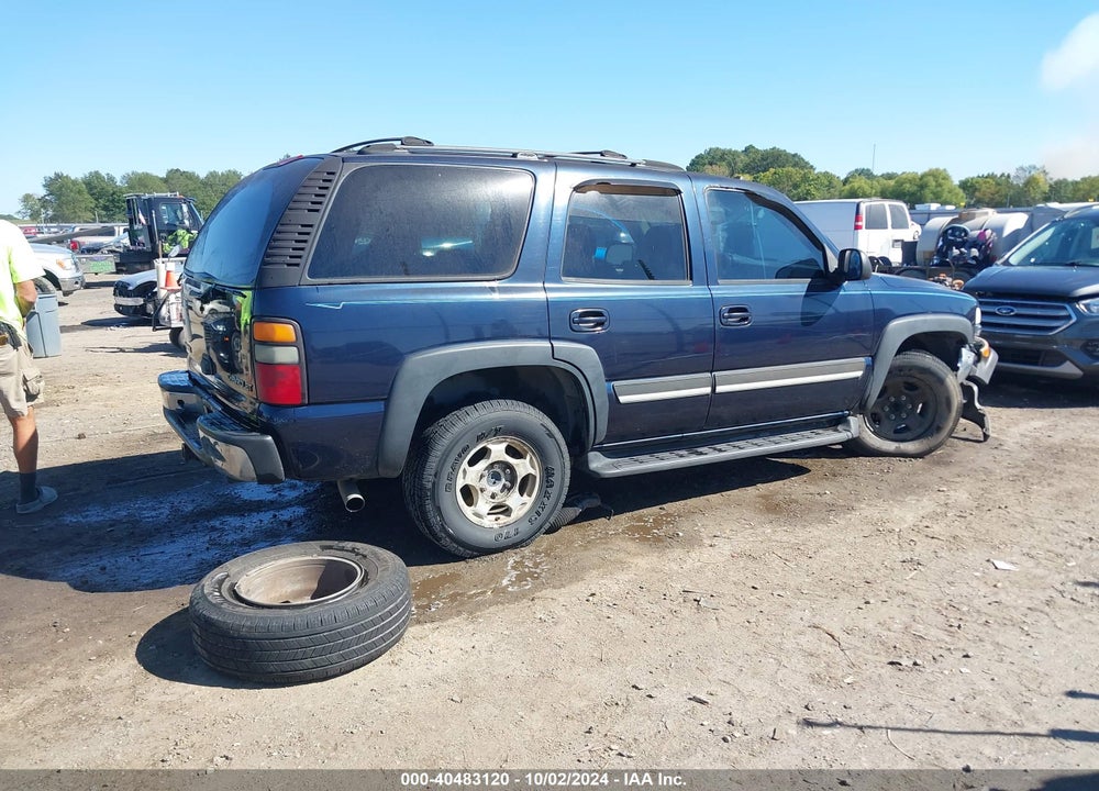 2004 CHEVROLET TAHOE LS VIN: 1GNEC13V64R235389
