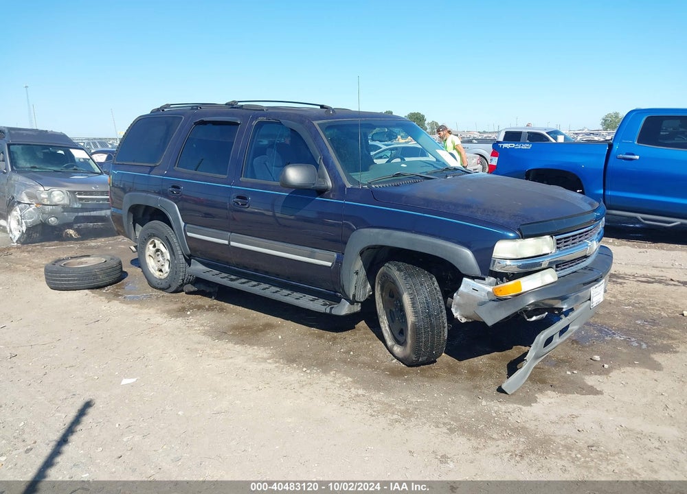 2004 CHEVROLET TAHOE LS VIN: 1GNEC13V64R235389