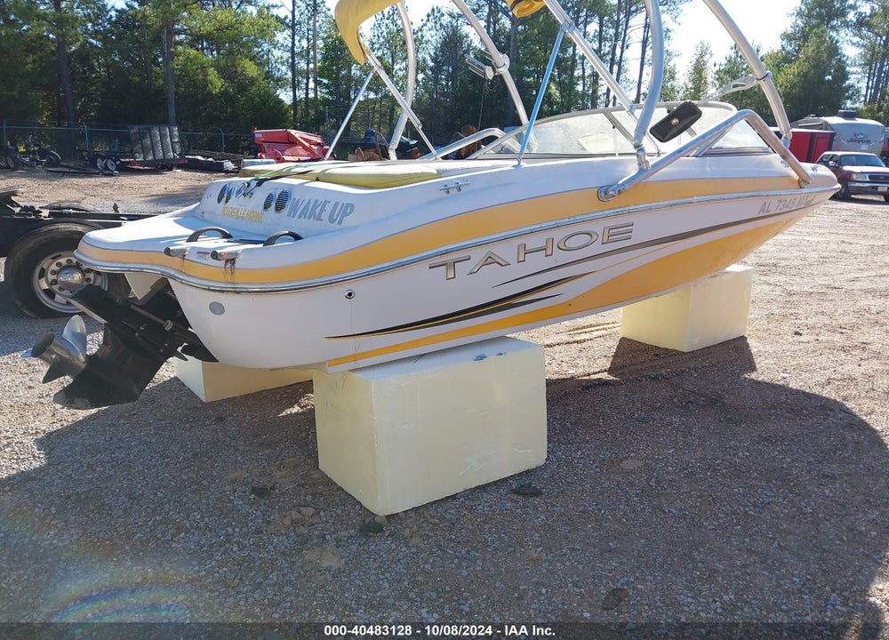 2008 TRACKER MARINE TAHOE Q 4 SPORT VIN: BUJC56TGG708
