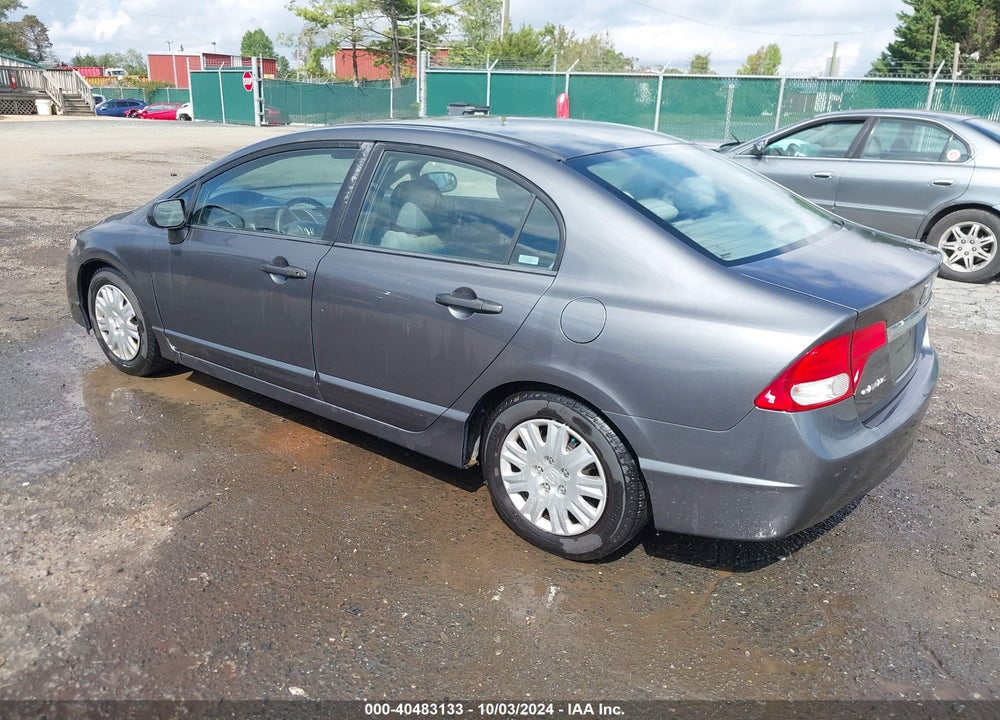 2009 HONDA CIVIC VP VIN: 2HGFA16389H348024