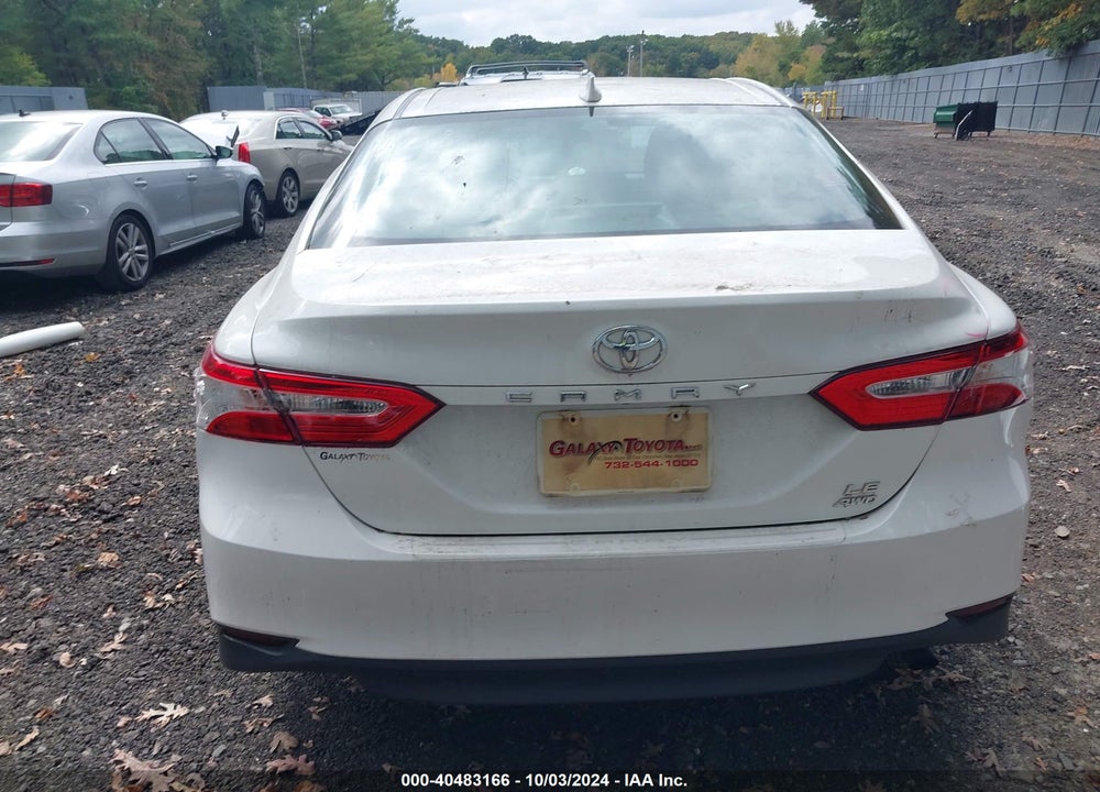 2020 TOYOTA CAMRY LE AWD VIN: 4T1C11BK2LU001609