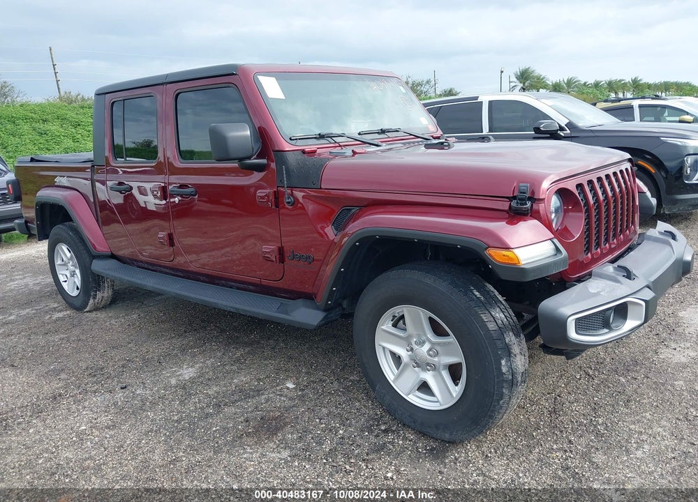 2022 JEEP GLADIATOR SPORT S 4X4 VIN: 1C6HJTAG1NL126880
