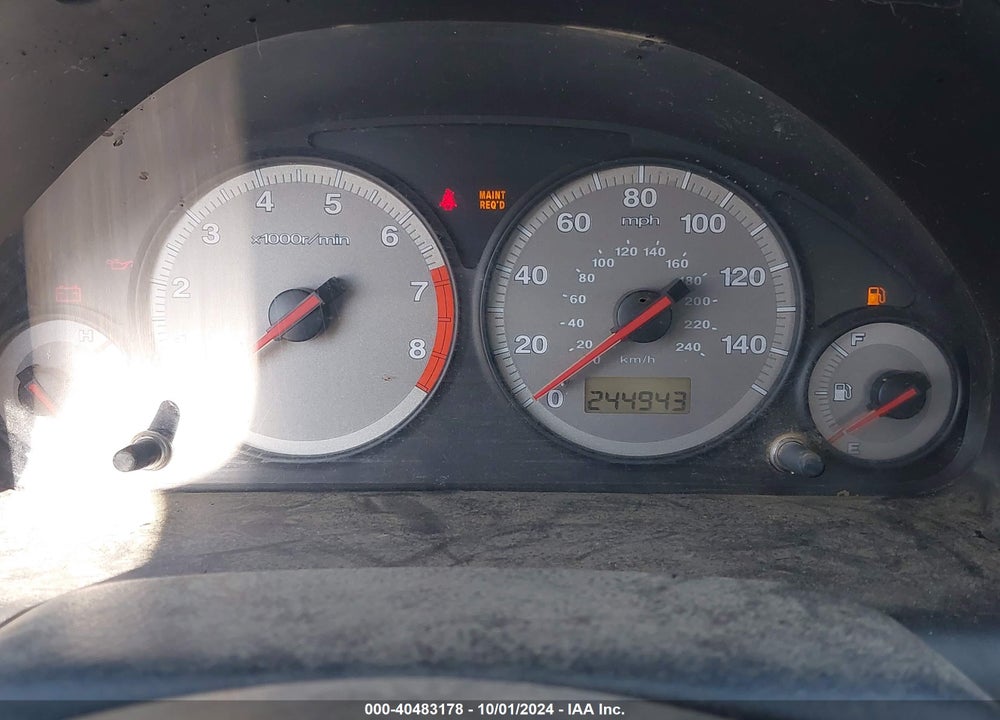 2001 HONDA CIVIC LX VIN: 1HGEM215X1L004607