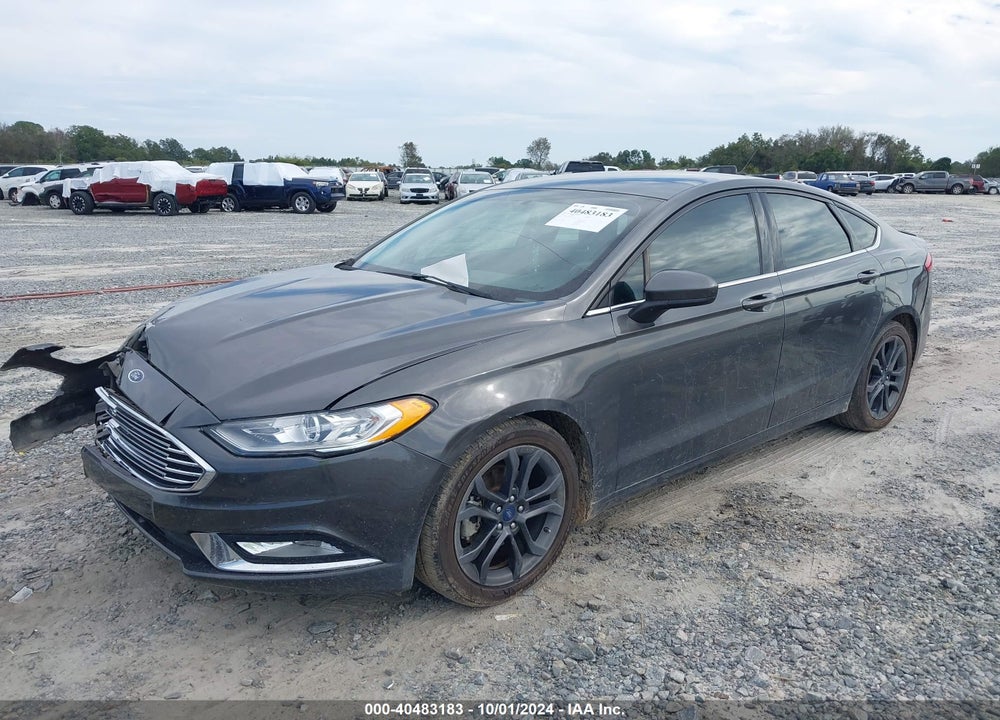 2018 FORD FUSION S VIN: 3FA6P0G71JR113147