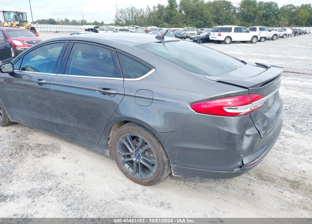 2018 FORD FUSION S VIN: 3FA6P0G71JR113147
