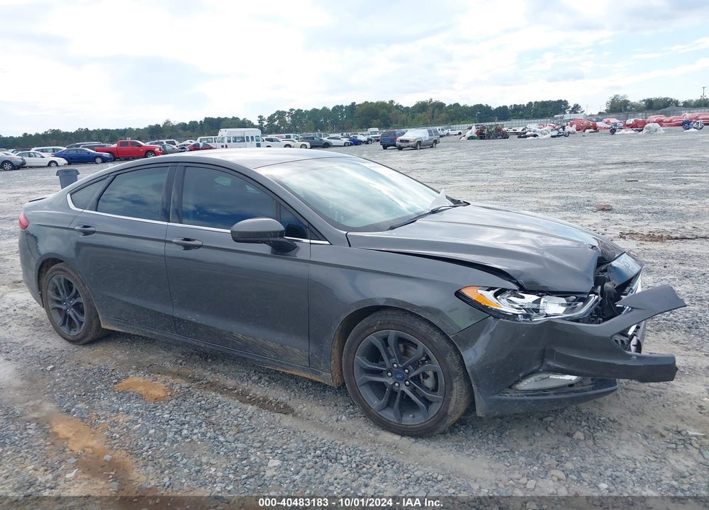 2018 FORD FUSION S VIN: 3FA6P0G71JR113147