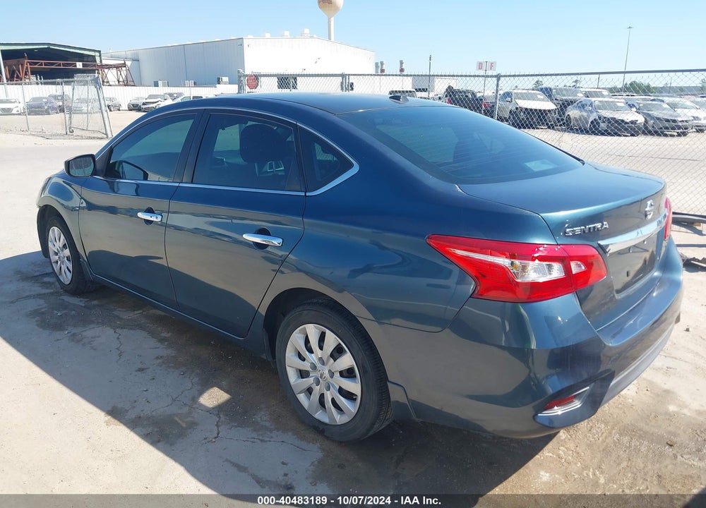 2016 NISSAN SENTRA SV VIN: 3N1AB7AP1GY221046