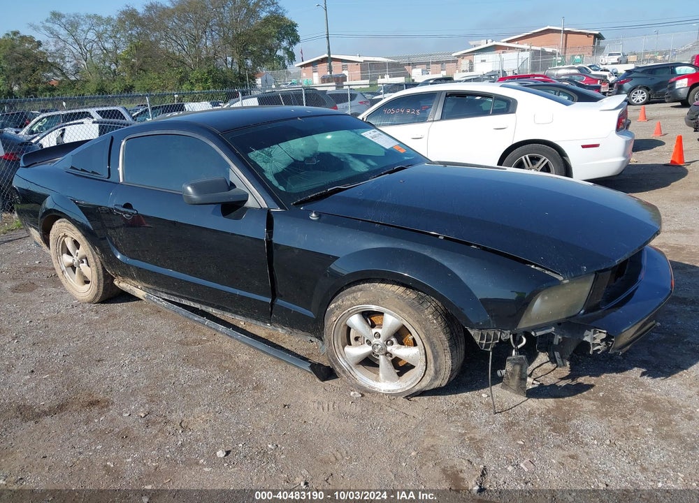 2007 FORD MUSTANG V6 DELUXE/V6 PREMIUM VIN: 1ZVFT80N175221130