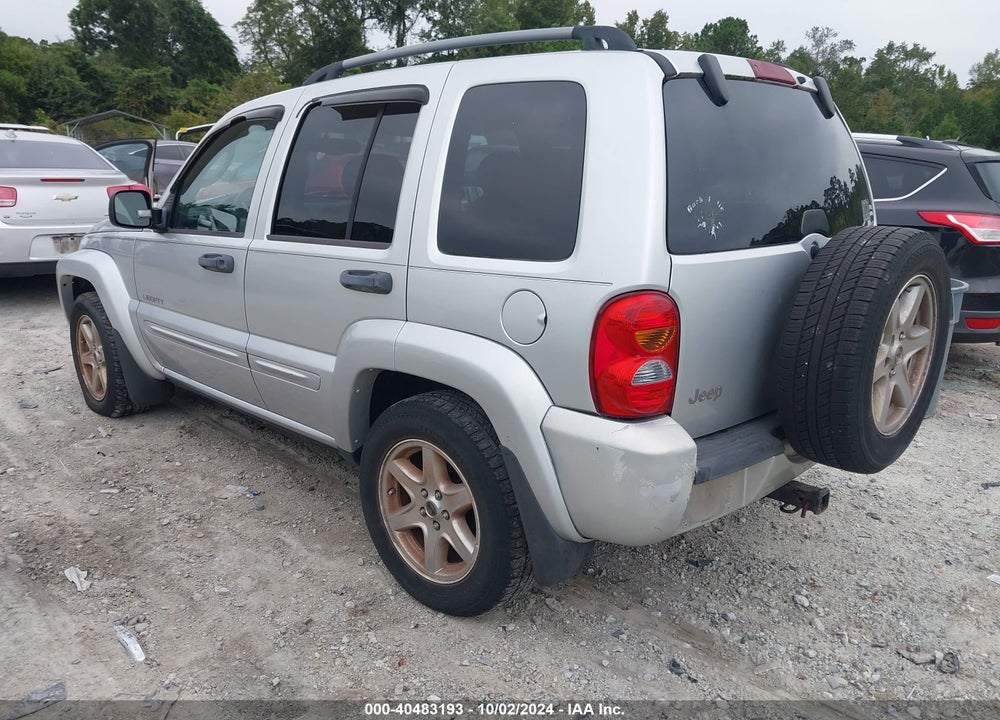 2004 JEEP LIBERTY LIMITED EDITION VIN: 1J4GK58K64W256023