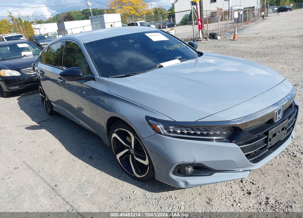2022 HONDA ACCORD HYBRID SPORT VIN: 1HGCV3F28NA033565