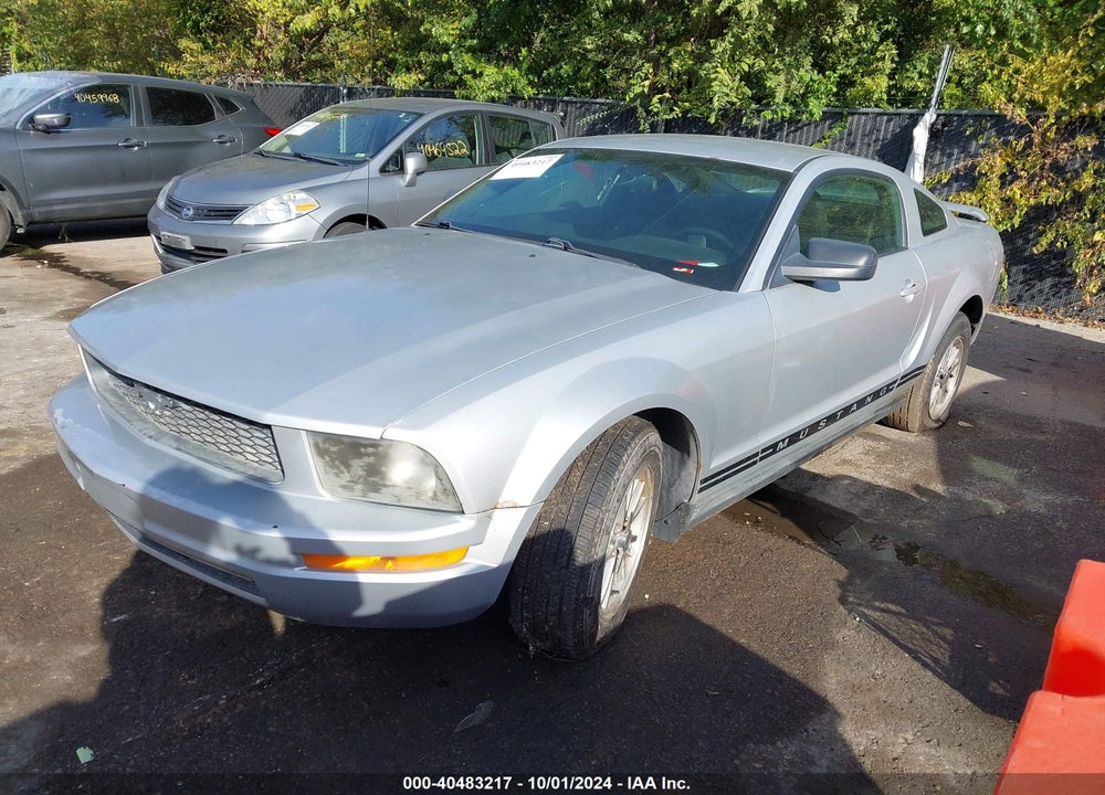 2006 FORD MUSTANG V6 VIN: 1ZVHT80N865127320