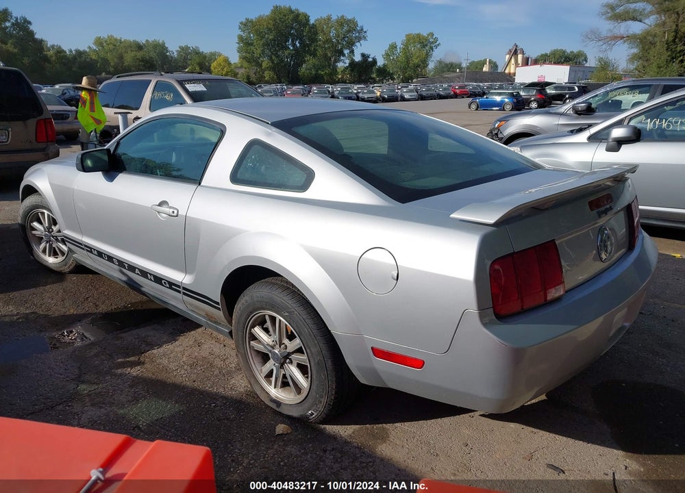 2006 FORD MUSTANG V6 VIN: 1ZVHT80N865127320