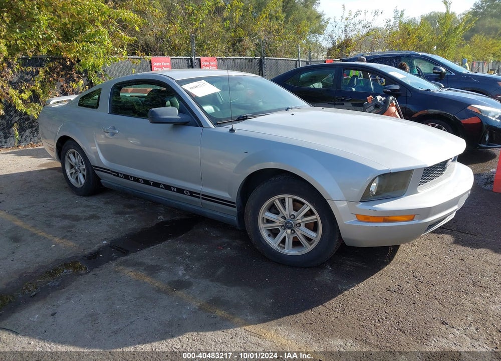2006 FORD MUSTANG V6 VIN: 1ZVHT80N865127320