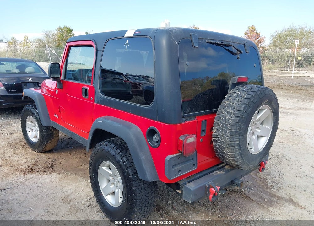 2005 JEEP WRANGLER / VIN: 1J4FA69S95P354557