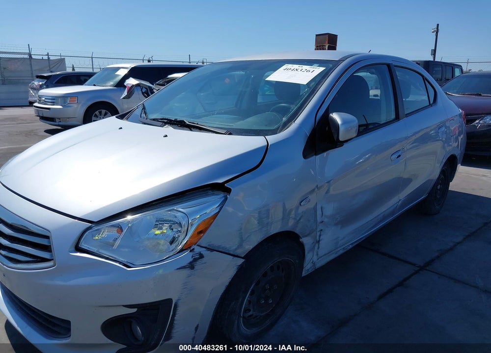2018 MITSUBISHI MIRAGE G4 ES VIN: ML32F3FJ4JHF16346
