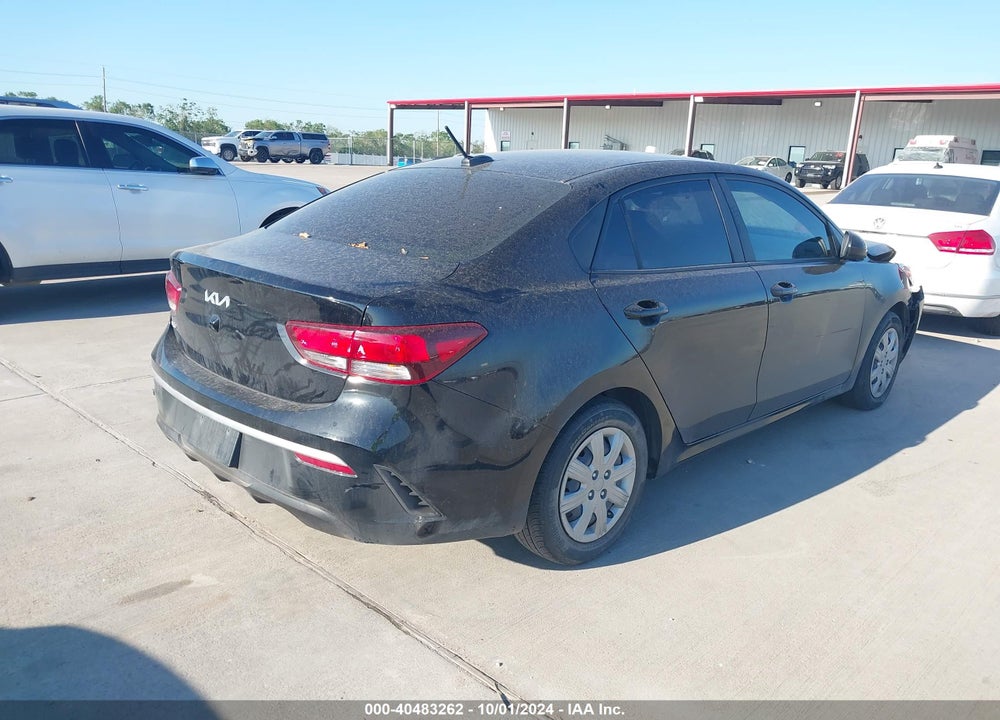 2022 KIA RIO S VIN: 3KPA24AD6NE441198