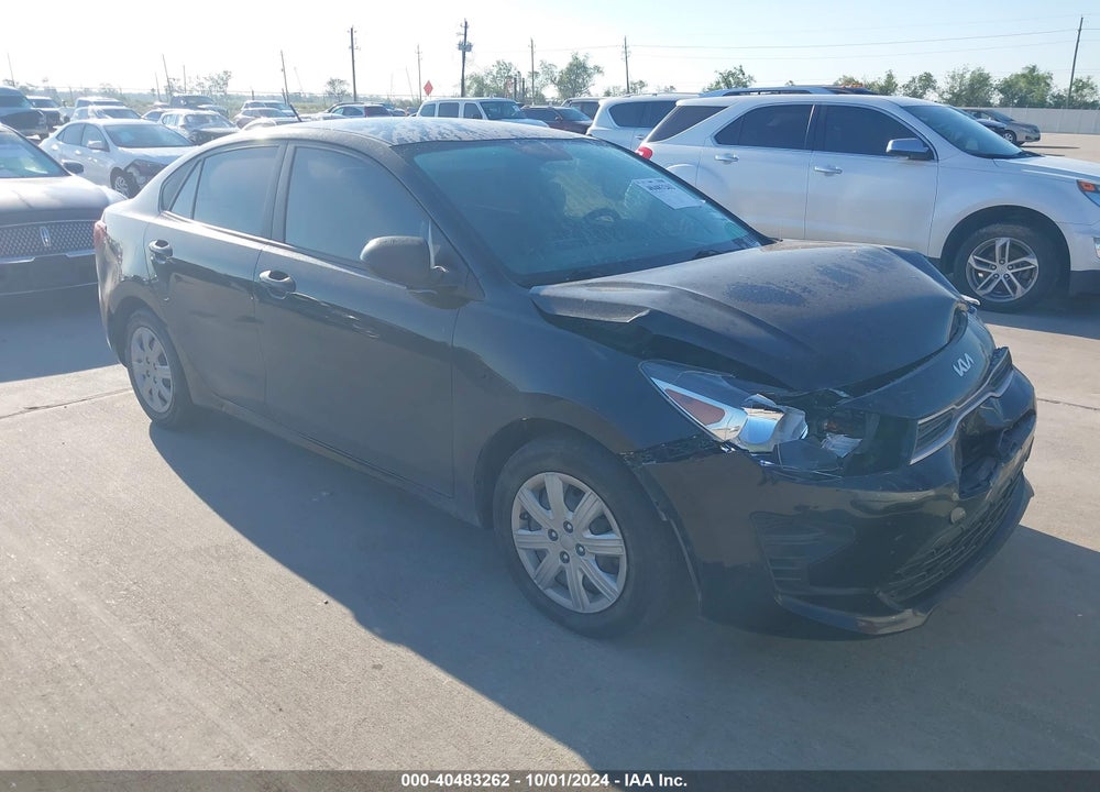 2022 KIA RIO S VIN: 3KPA24AD6NE441198
