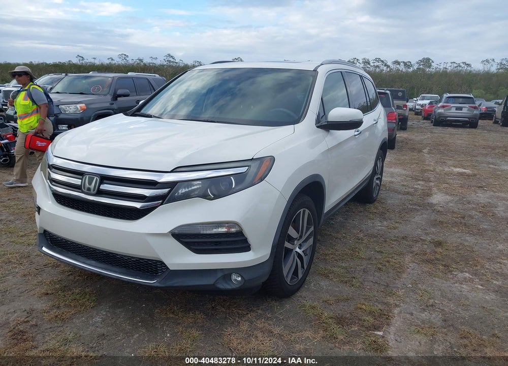 2017 HONDA PILOT ELITE VIN: 5FNYF6H05HB036787