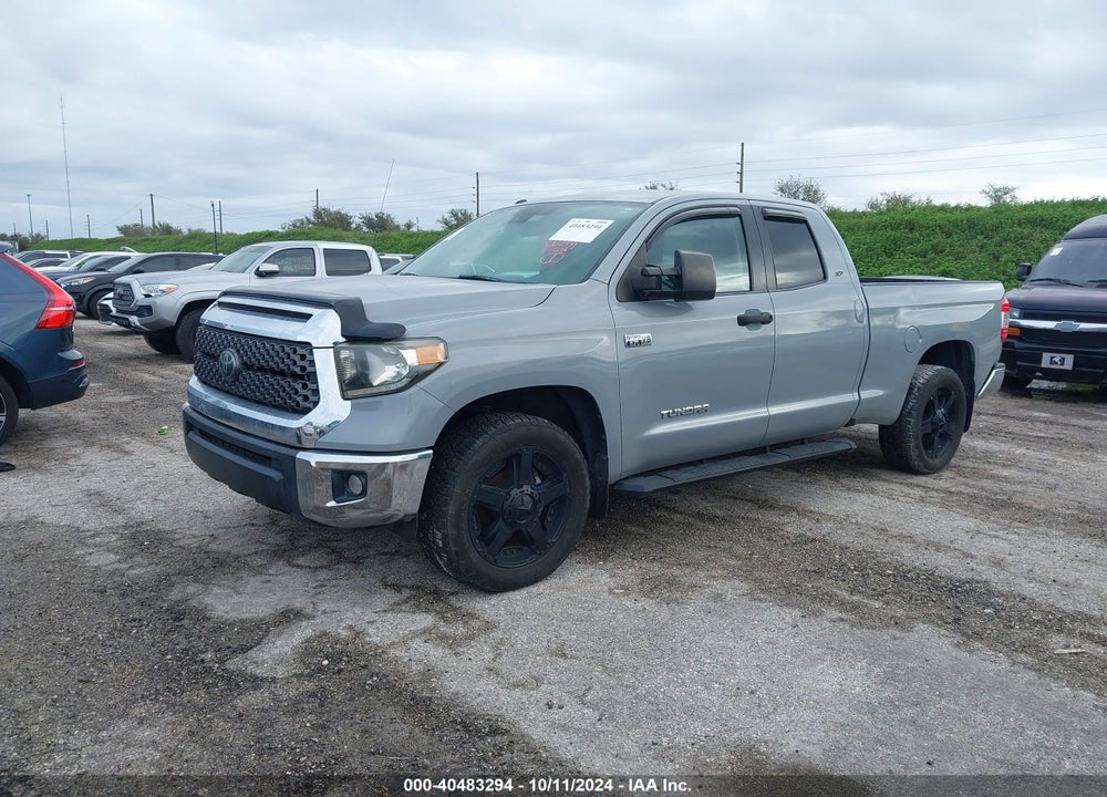 2018 TOYOTA TUNDRA SR5 5.7L V8 VIN: 5TFRY5F10JX238324