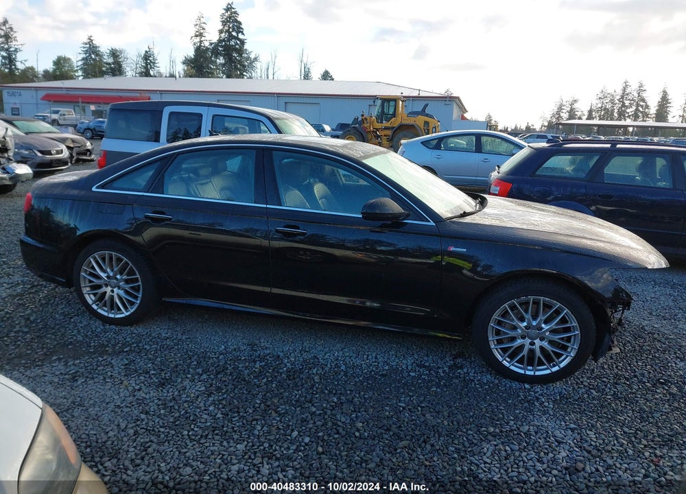 2016 AUDI A6 3.0T PREMIUM PLUS VIN: WAUFGAFC0GN002001