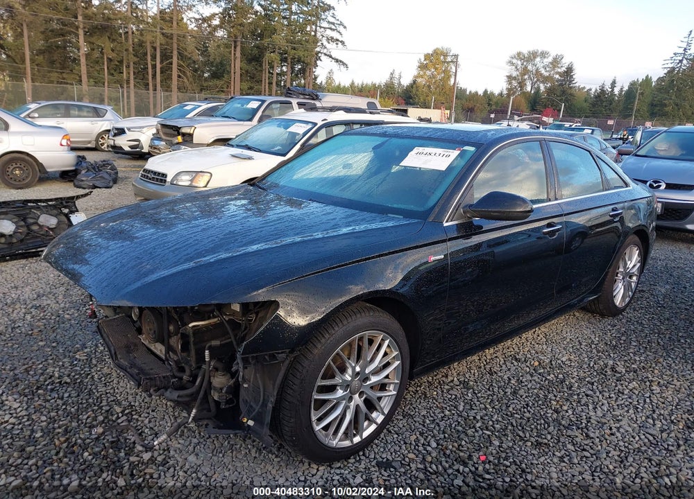2016 AUDI A6 3.0T PREMIUM PLUS VIN: WAUFGAFC0GN002001