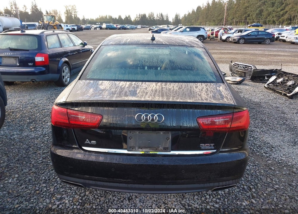 2016 AUDI A6 3.0T PREMIUM PLUS VIN: WAUFGAFC0GN002001