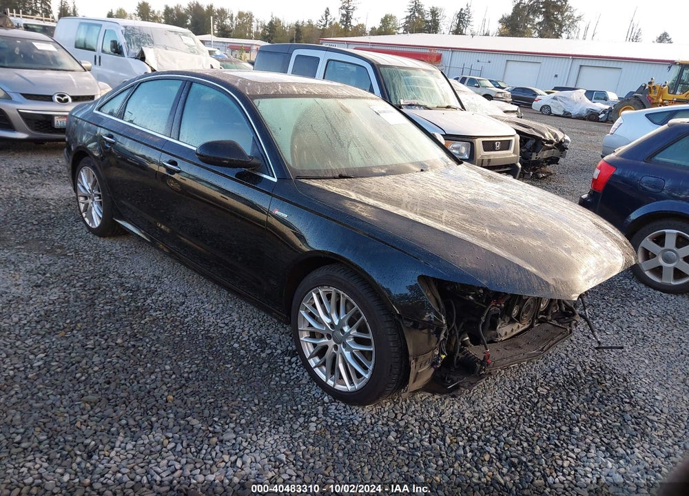 2016 AUDI A6 3.0T PREMIUM PLUS VIN: WAUFGAFC0GN002001