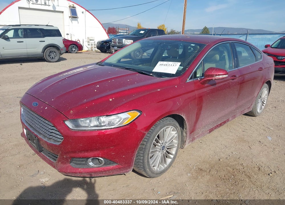 2014 FORD FUSION SE VIN: 3FA6P0H99ER279342