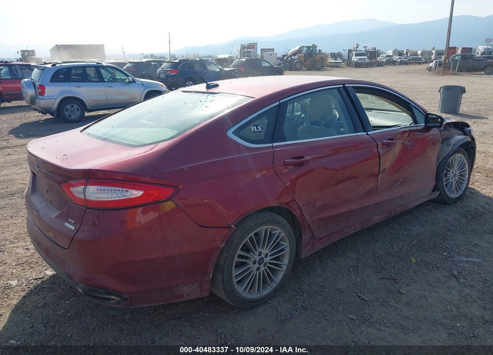 2014 FORD FUSION SE VIN: 3FA6P0H99ER279342