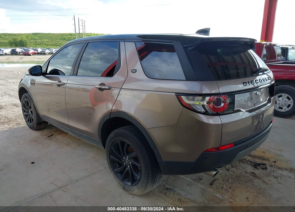 2017 LAND ROVER DISCOVERY SPORT SE VIN: SALCP2BG5HH667344