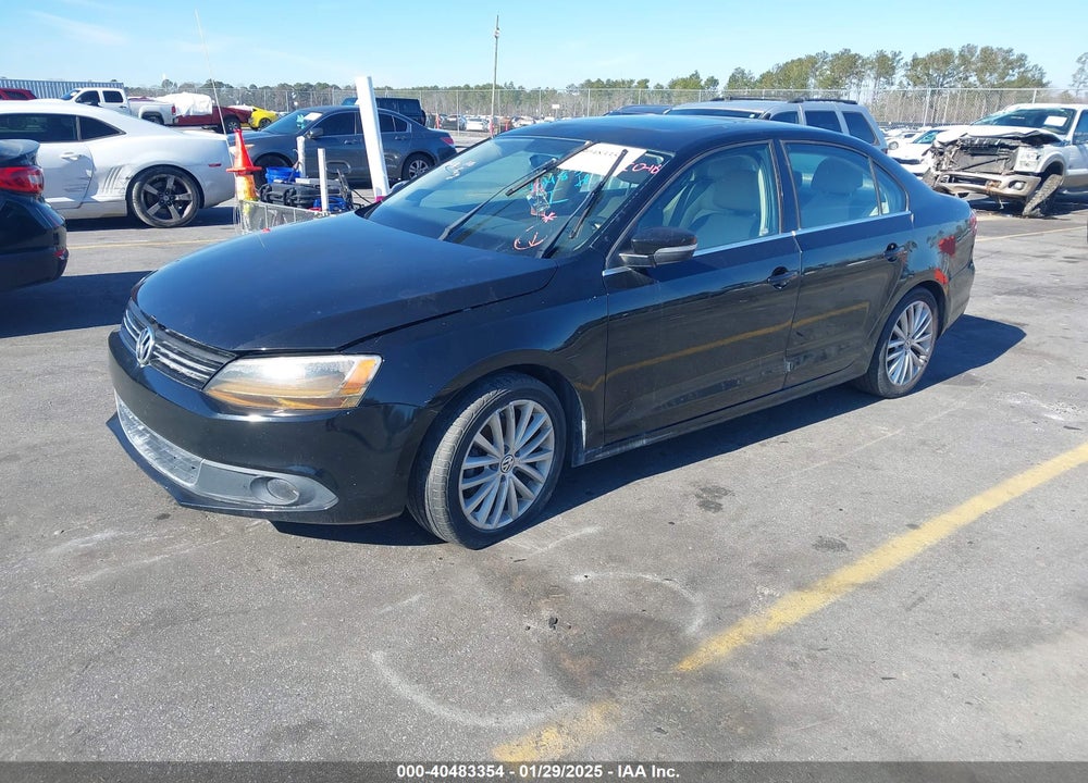 2014 VOLKSWAGEN JETTA 1.8T SEL VIN: 3VWL07AJ8EM274657