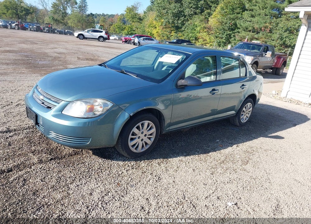 2010 CHEVROLET COBALT LS VIN: 1G1AB5F59A7214002