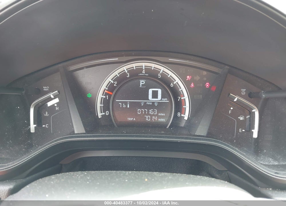 2017 HONDA CR-V LX VIN: 7FARW5H39HE005328