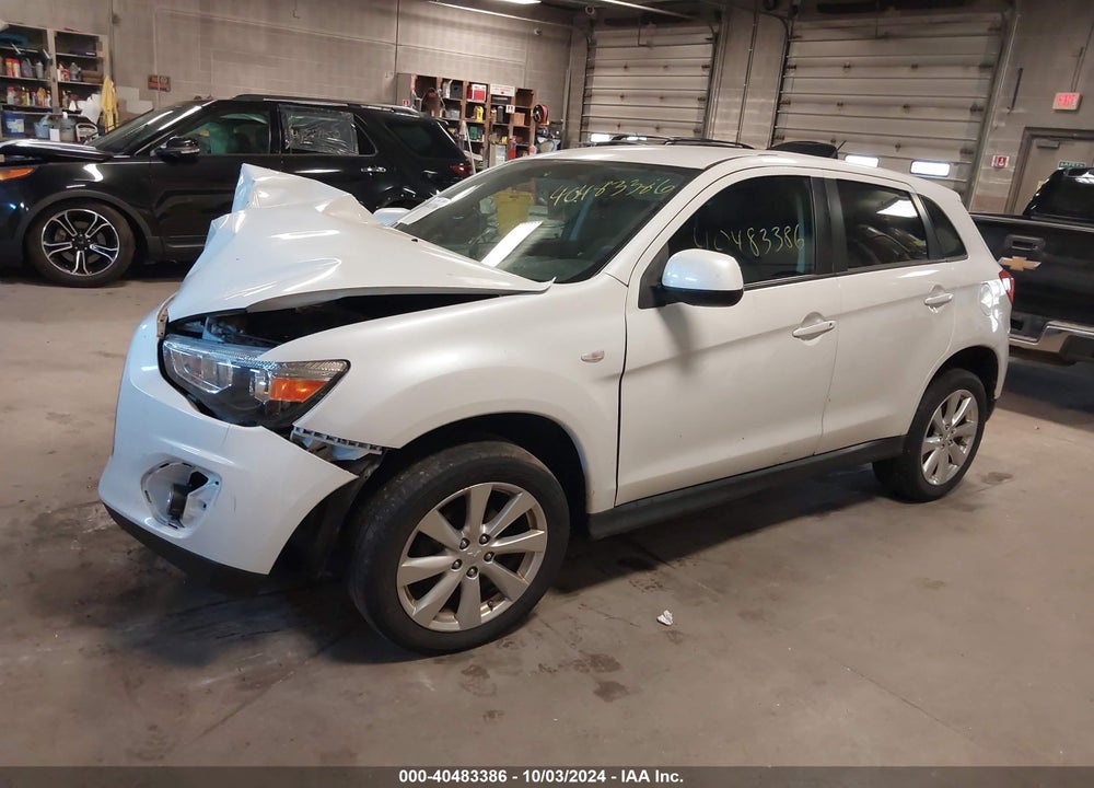 2015 MITSUBISHI OUTLANDER SPORT ES VIN: 4A4AR3AU2FE007470