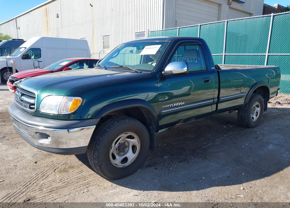 2001 TOYOTA TUNDRA SR5 V8 VIN: 5TBKT44111S139894