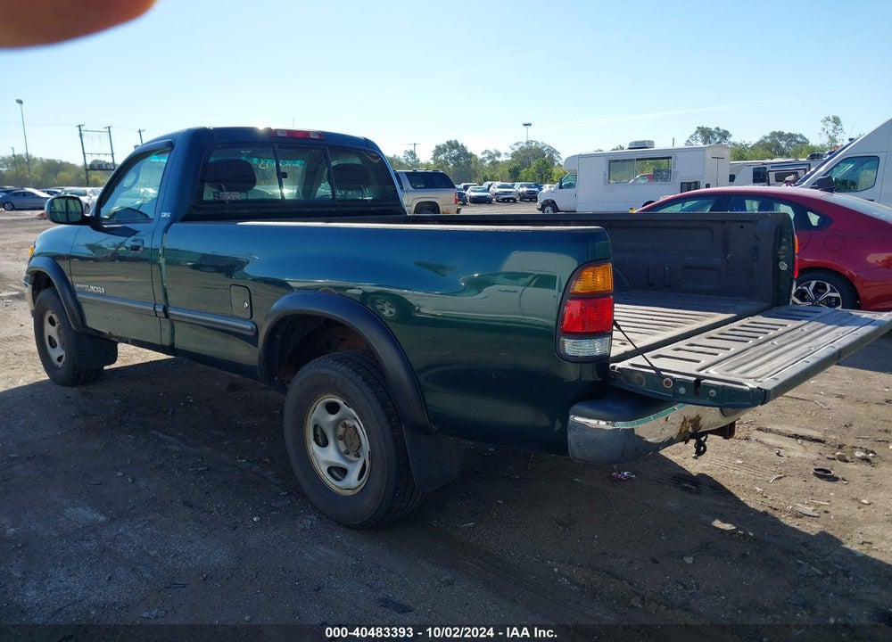 2001 TOYOTA TUNDRA SR5 V8 VIN: 5TBKT44111S139894