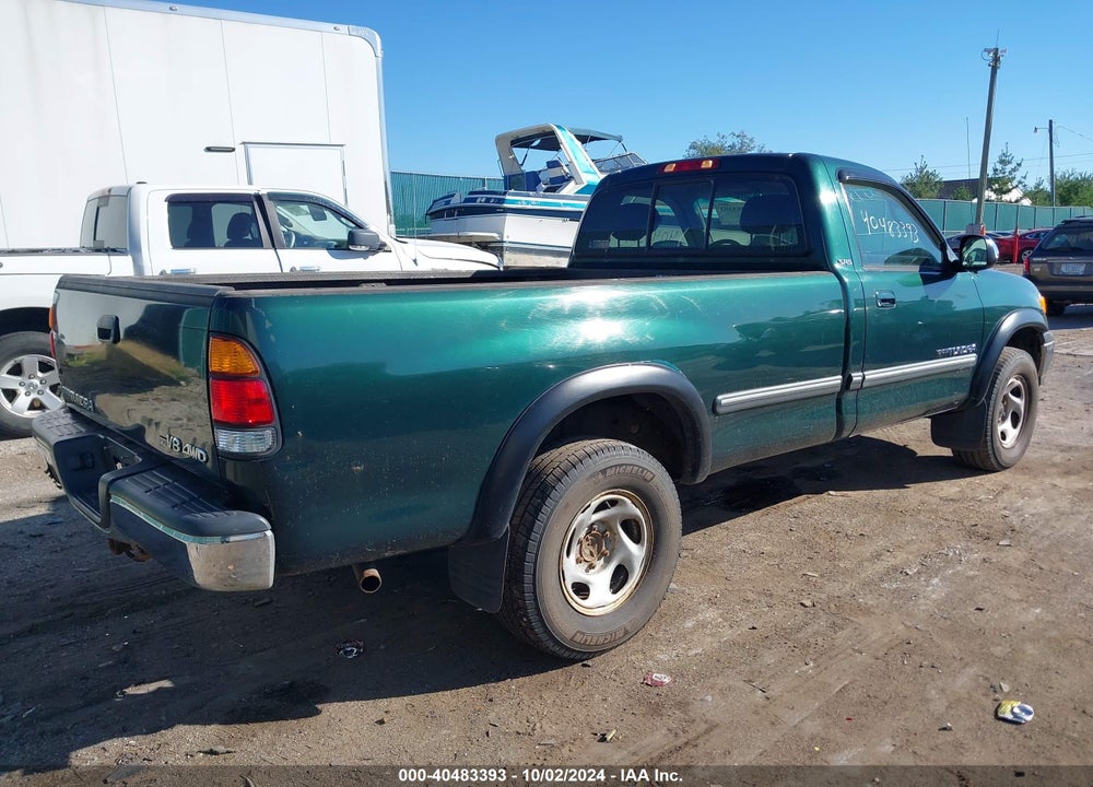2001 TOYOTA TUNDRA SR5 V8 VIN: 5TBKT44111S139894