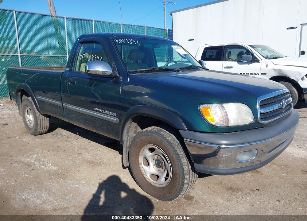 2001 TOYOTA TUNDRA SR5 V8 VIN: 5TBKT44111S139894
