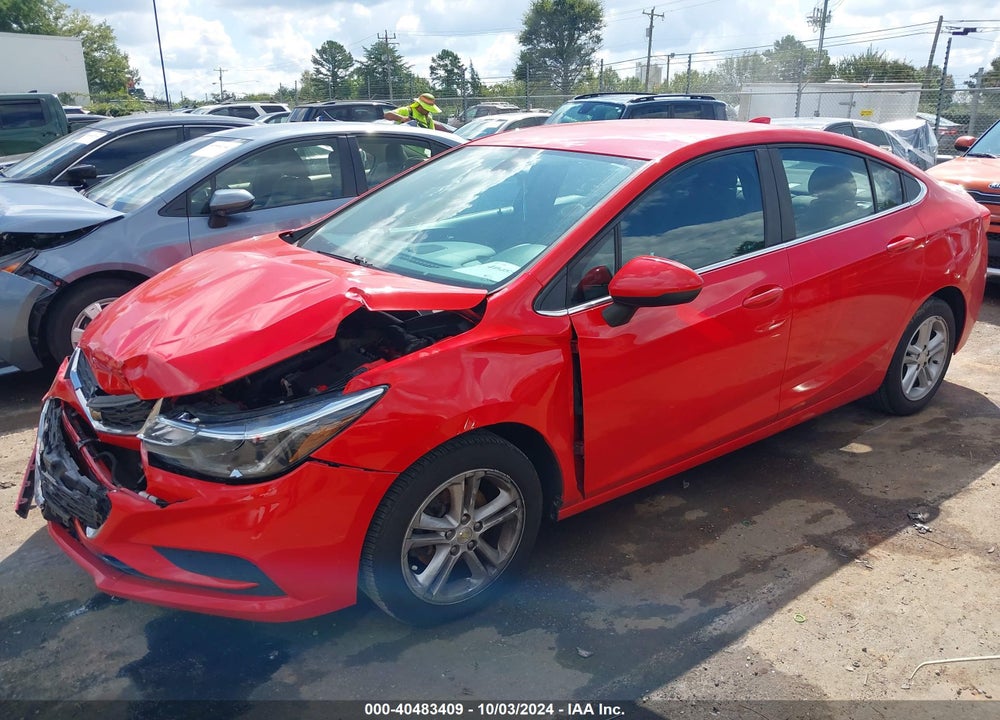 2016 CHEVROLET CRUZE LT AUTO VIN: 1G1BE5SM0G7315771