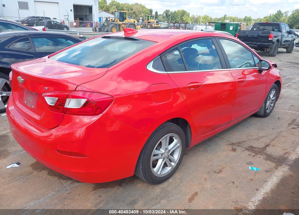 2016 CHEVROLET CRUZE LT AUTO VIN: 1G1BE5SM0G7315771