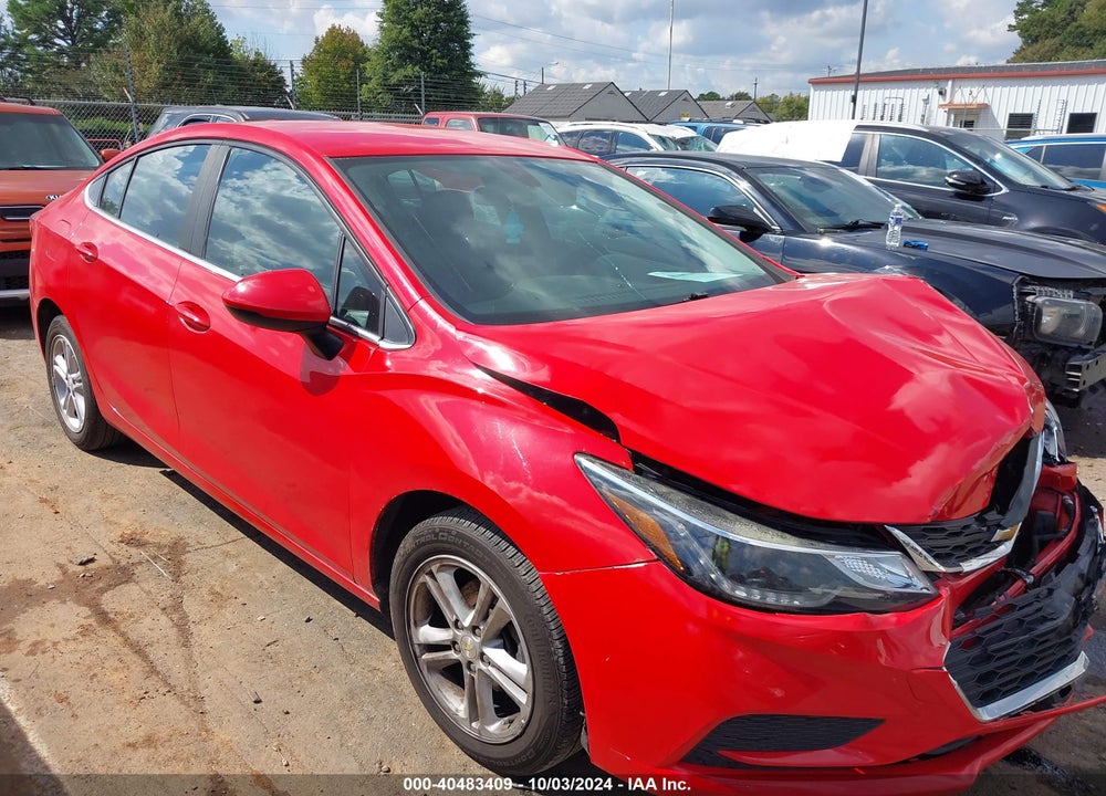 2016 CHEVROLET CRUZE LT AUTO VIN: 1G1BE5SM0G7315771