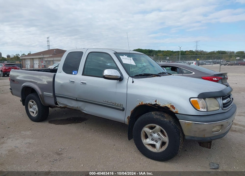 2000 TOYOTA TUNDRA SR5 V8 VIN: 5TBBT4414YS049407