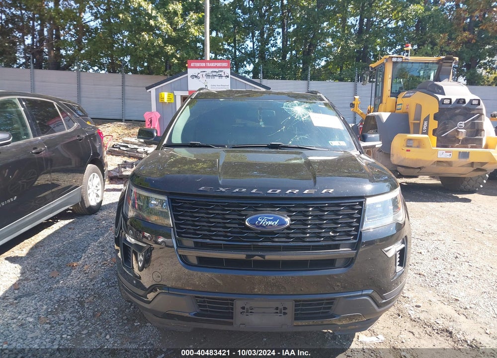 2018 FORD EXPLORER SPORT VIN: 1FM5K8GT7JGA73935